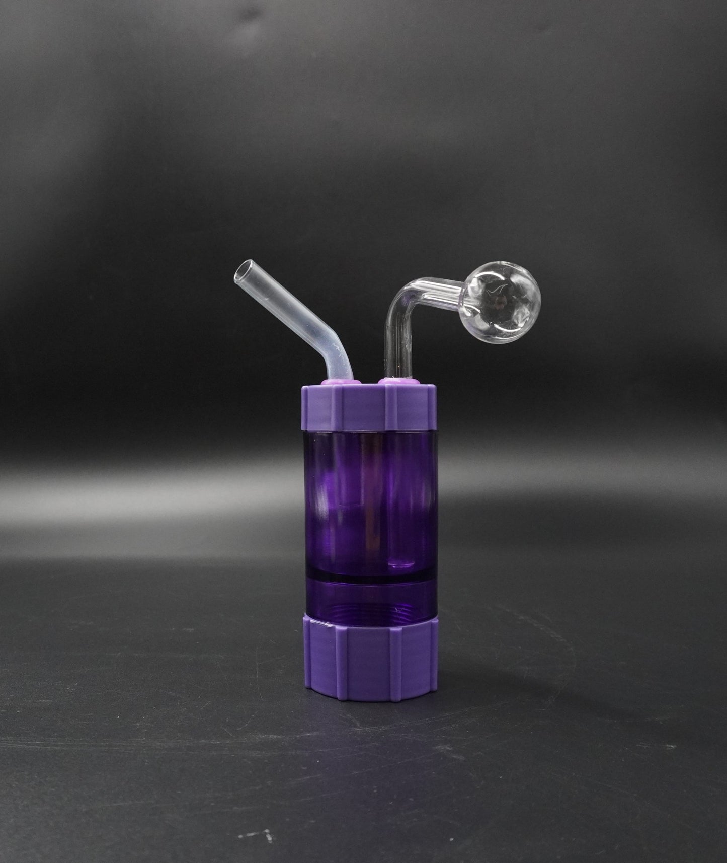 Acrylic Oil Burner with Stash Can