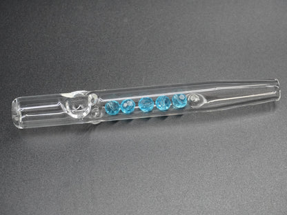 Dab Straw with Crystal Beads