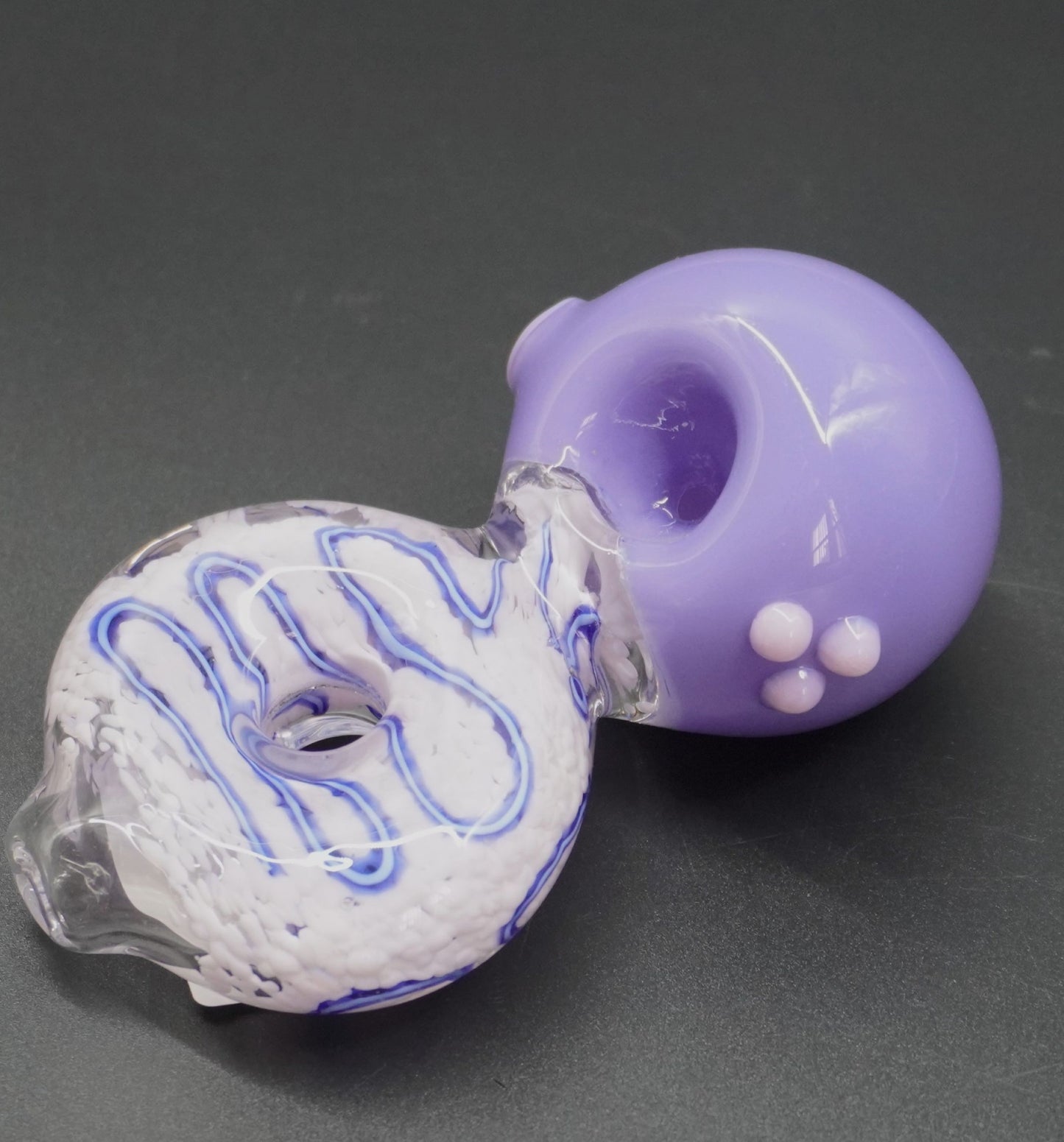 Donut-Shaped Glass Pipe