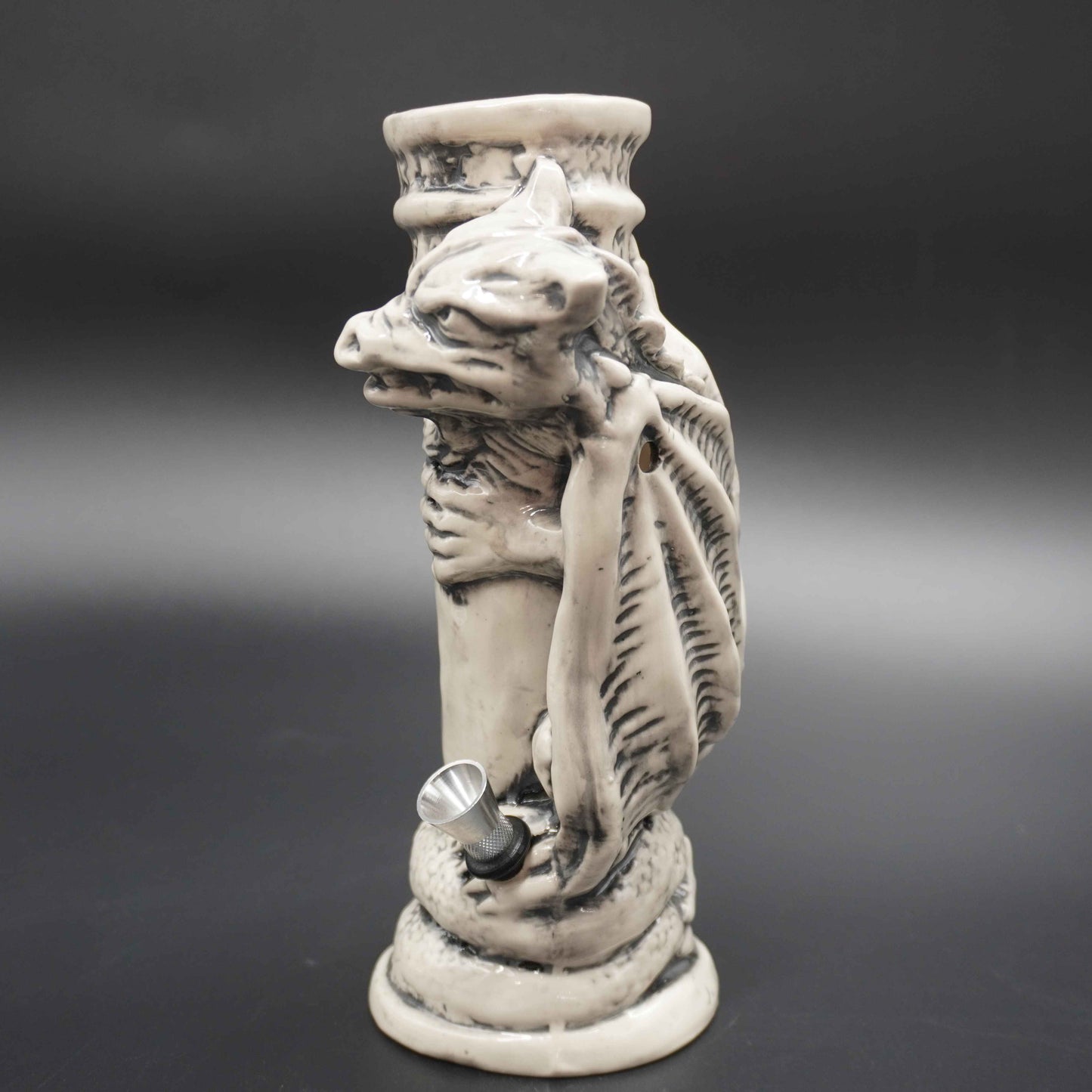 Dragon Scroll Ceramic Bong