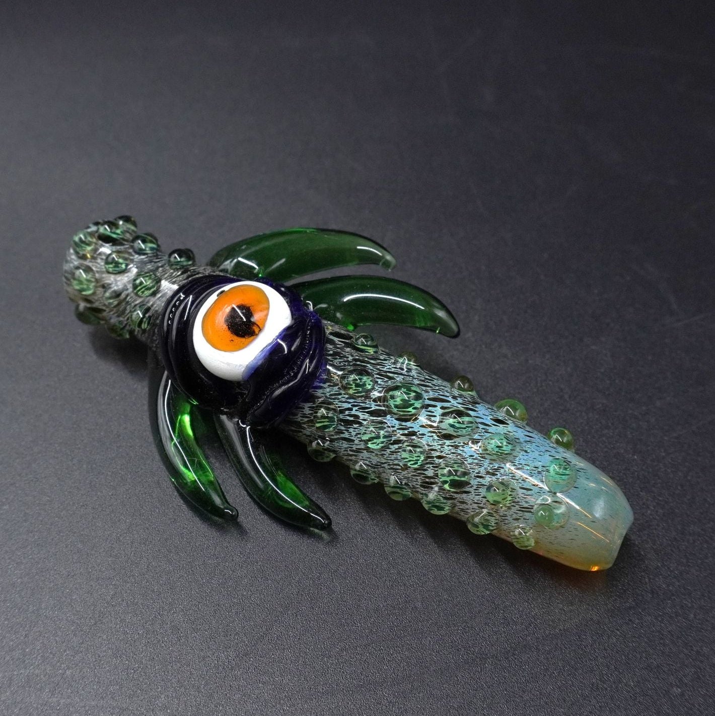 "Dragon's Grasp" Sculpted Eye Chillum