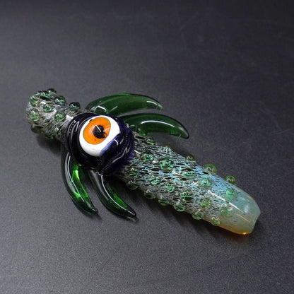 "Dragon's Grasp" Sculpted Eye Chillum
