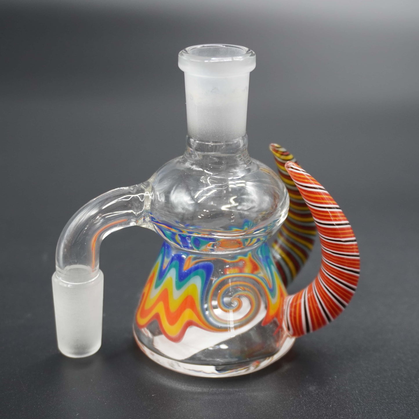 Dual Horn 14 mm Ash Catcher