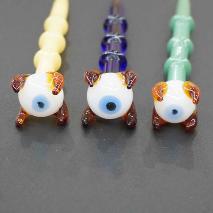 Eye glass dab stick