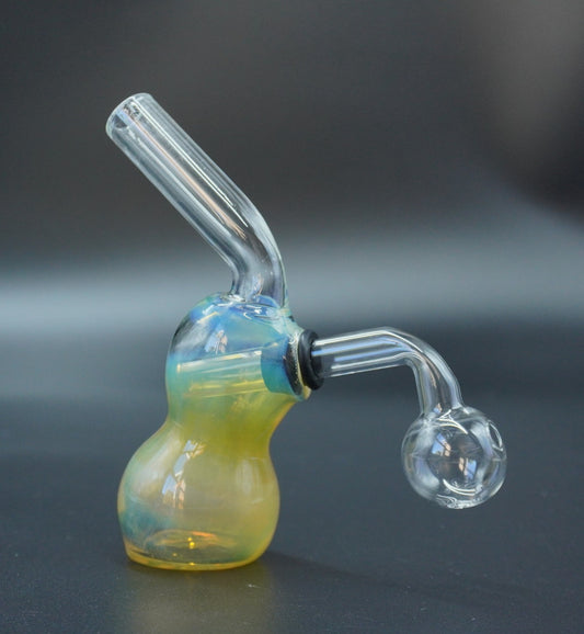 Cosmic Flare Fumed Glass Oil Burner