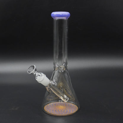 Geometric Beaker Bong Water Pipe