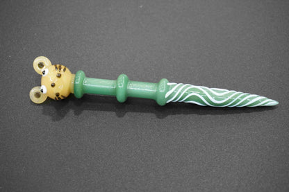Glass dab stick
