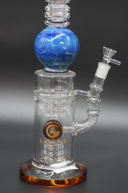 Globe Lotus Glass Bong