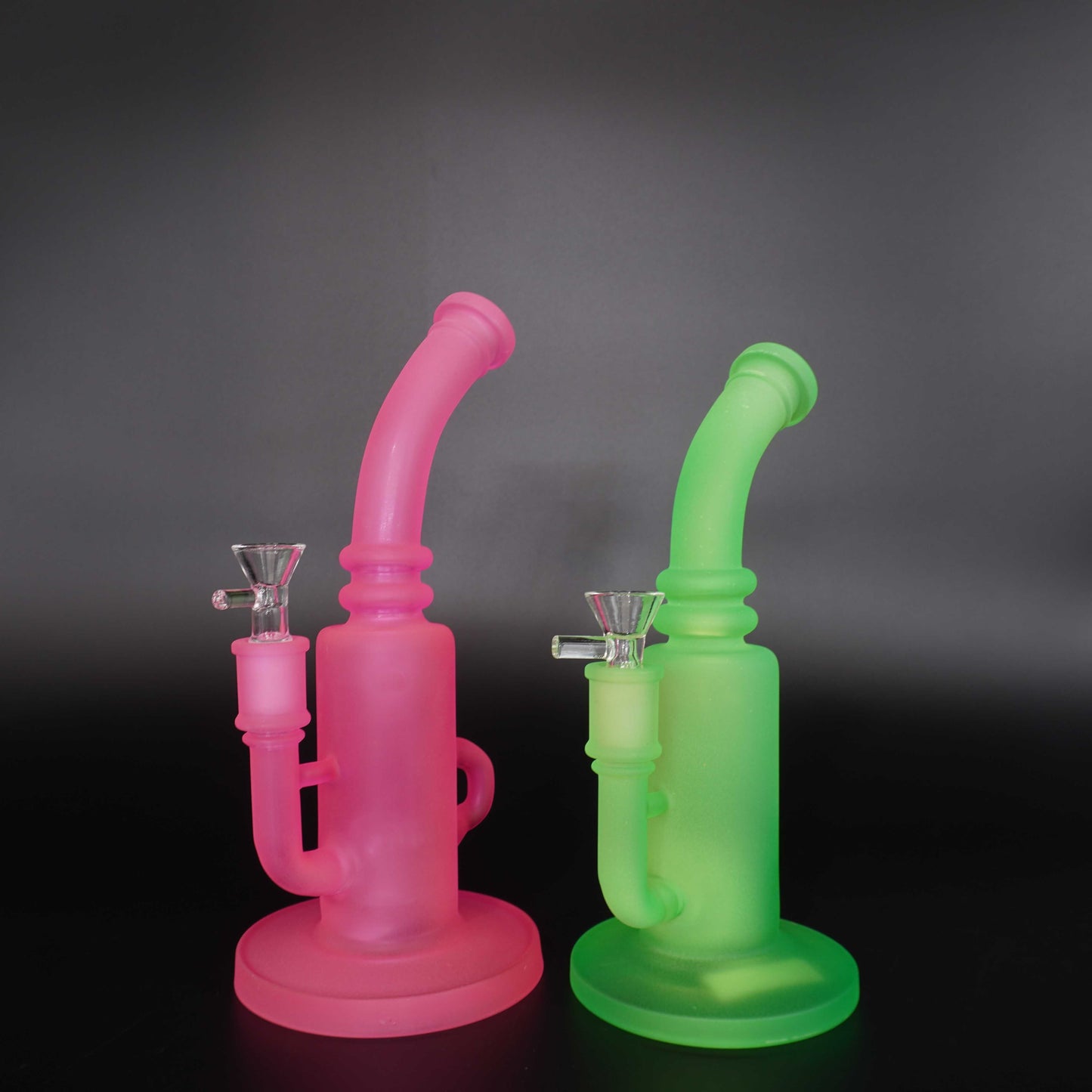 Glow in the Dark Straight Tube Bong