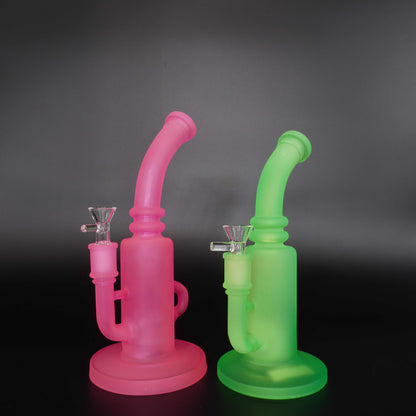 Glow in the Dark Straight Tube Bong