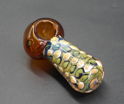 Handblown Reptile Glass Pipe