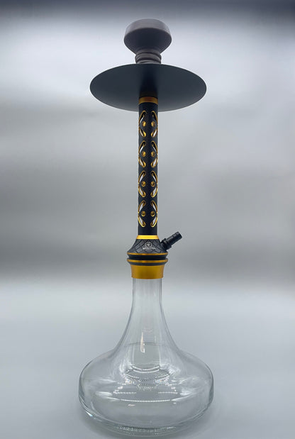 22 inches Clear Base Hookah Set