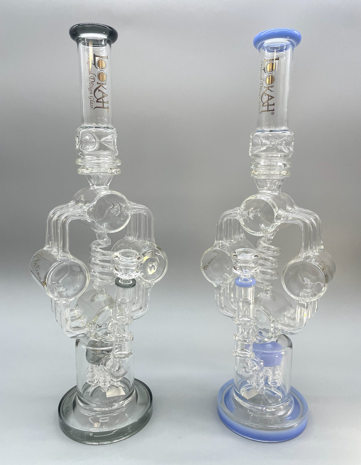 Lookah PLatinum Series 20" 4 Cylinder Recycler Water Pipe