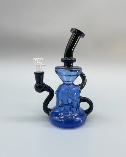 7" Recycler Bong Set