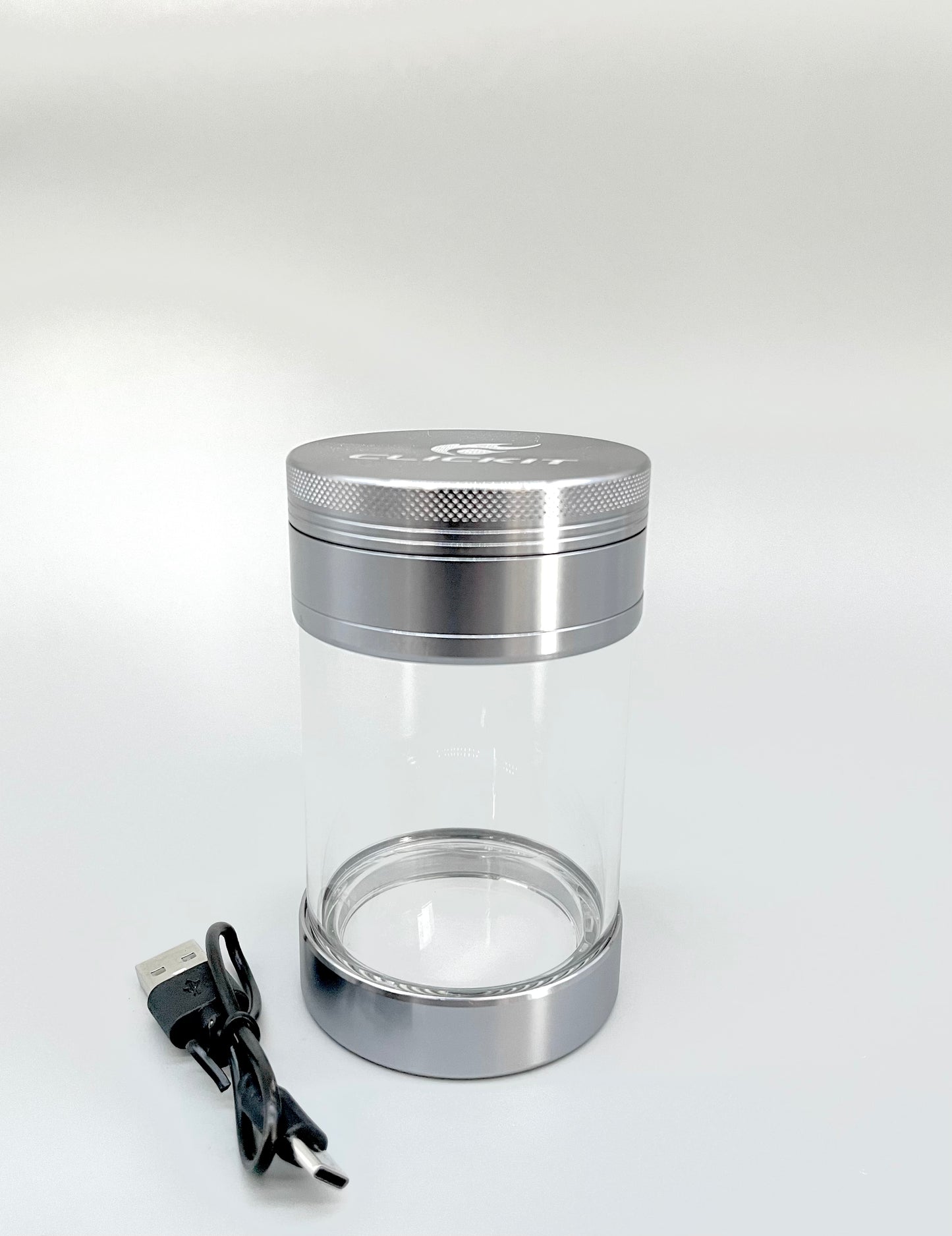 LED Jar Herb Grinder