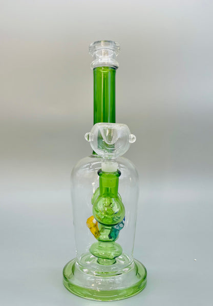 Green Mushroom Bong