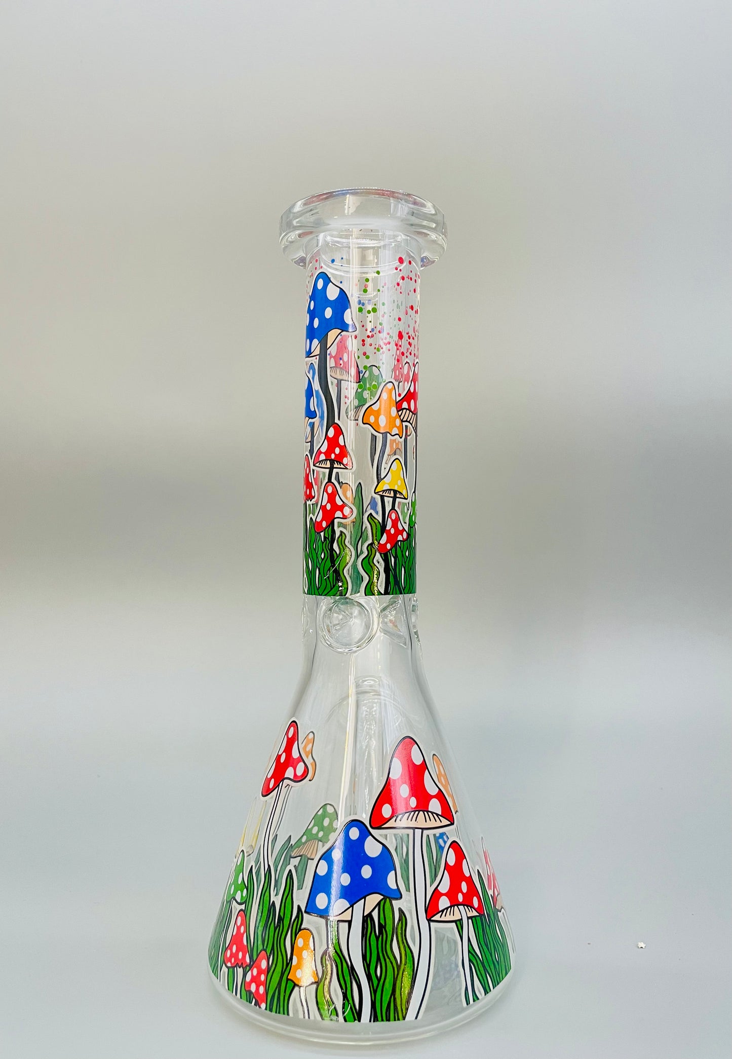 Mushroom Beaker Bong 12"