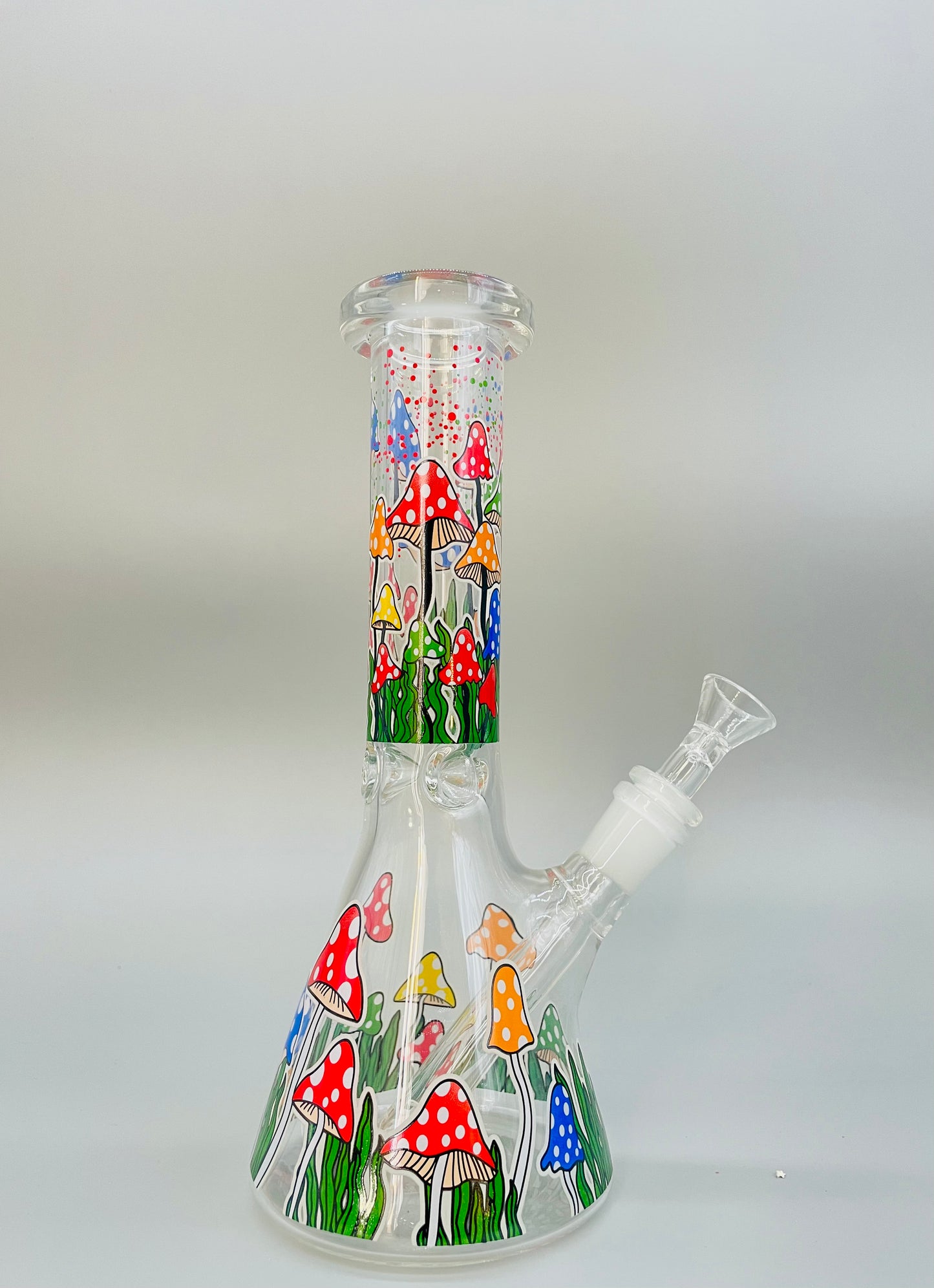 Mushroom Beaker Bong 12"