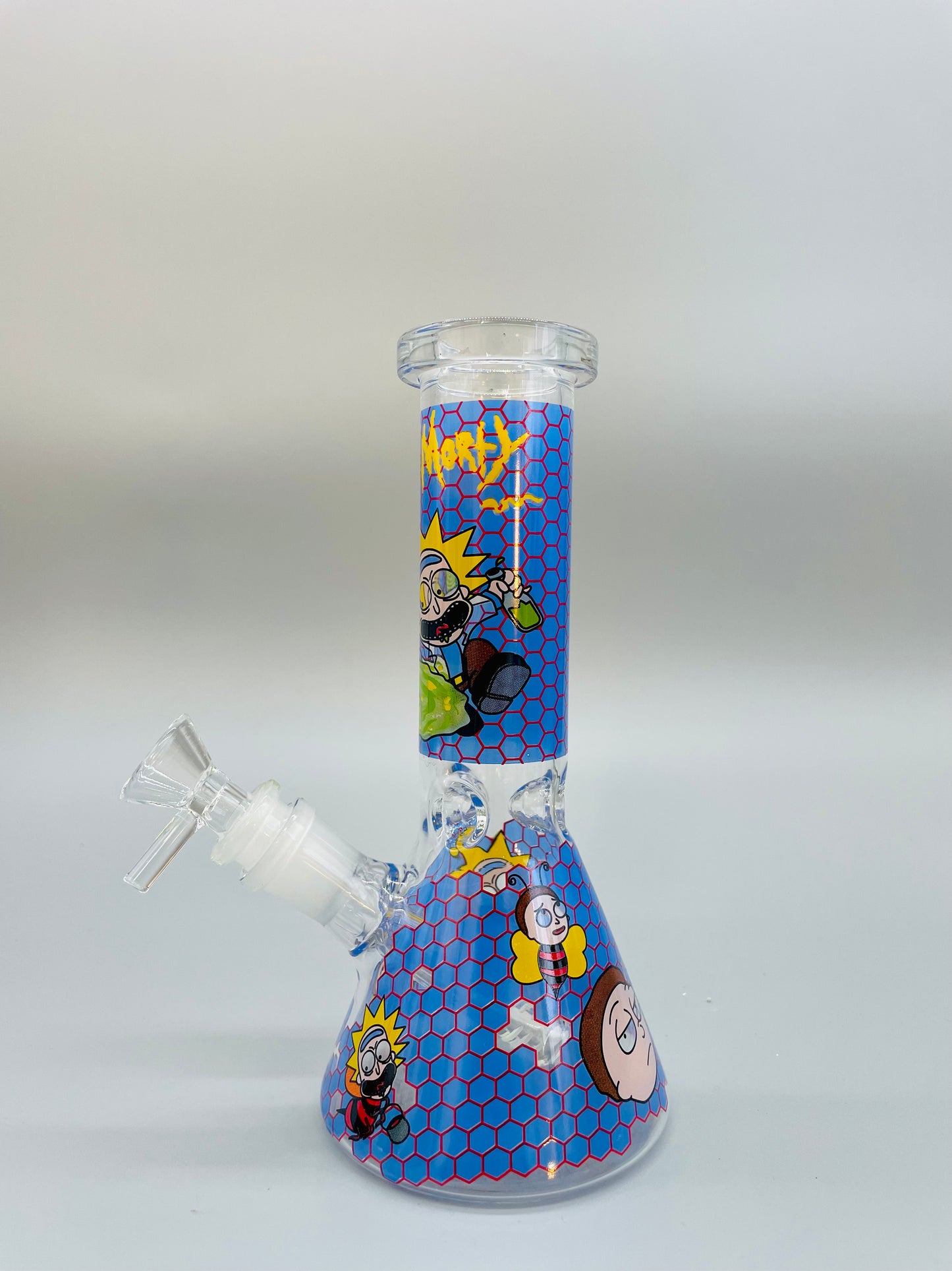 Rick and Morty Bong 10"