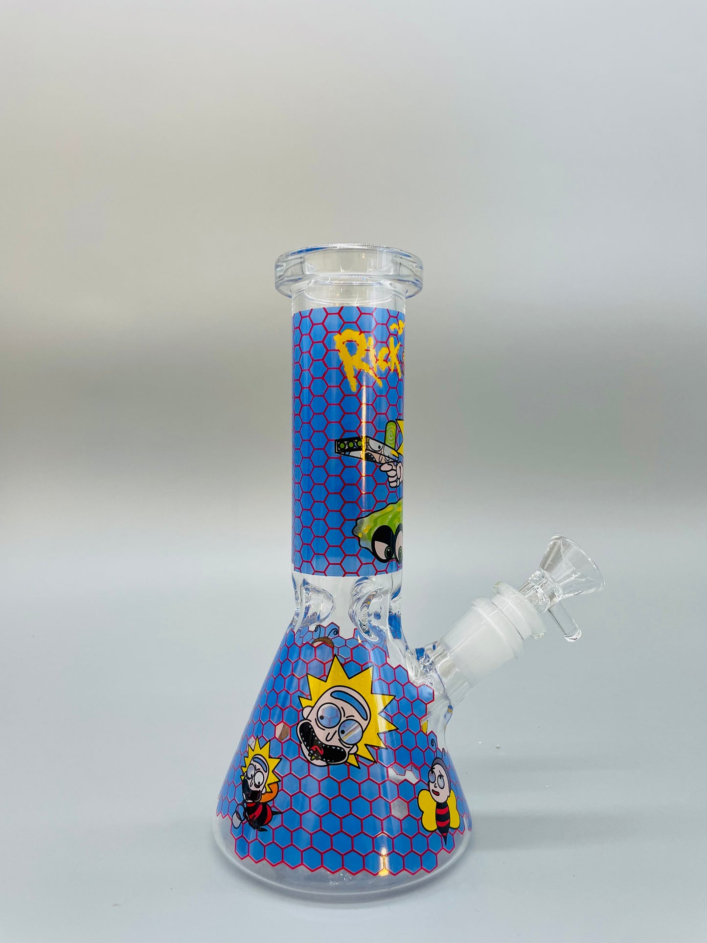 Rick and Morty Bong 10"