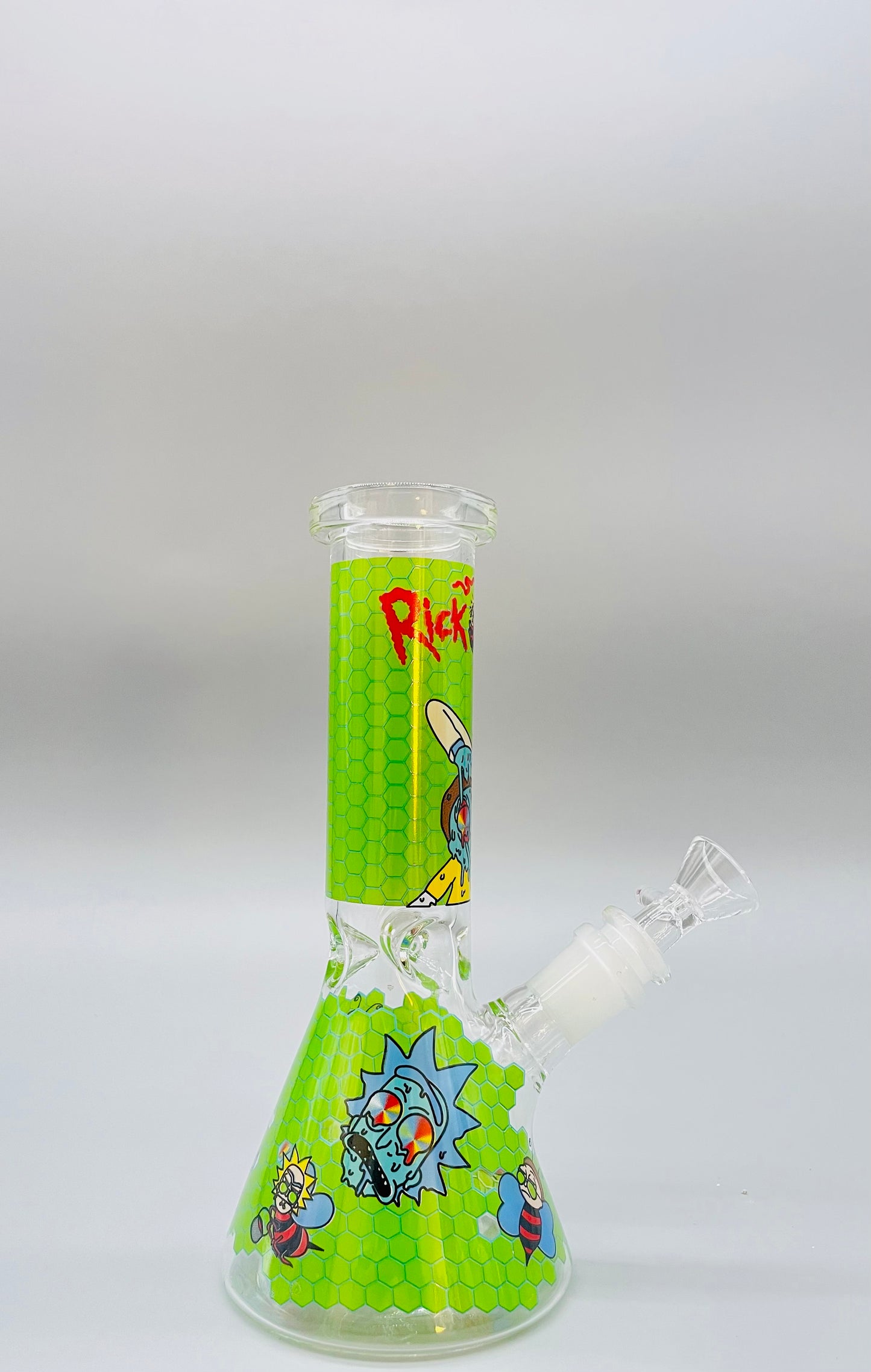 Rick and Morty Bong 10"