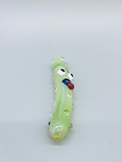 Pickle Shaped Chillum Pipe