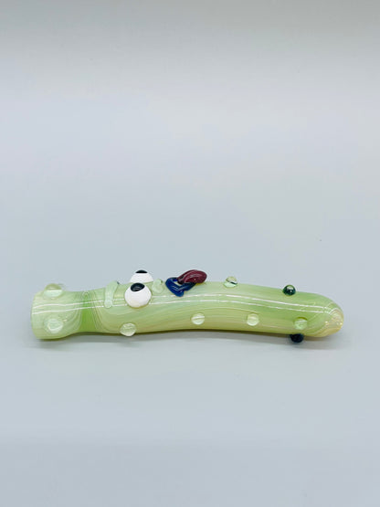 Pickle Shaped Chillum Pipe