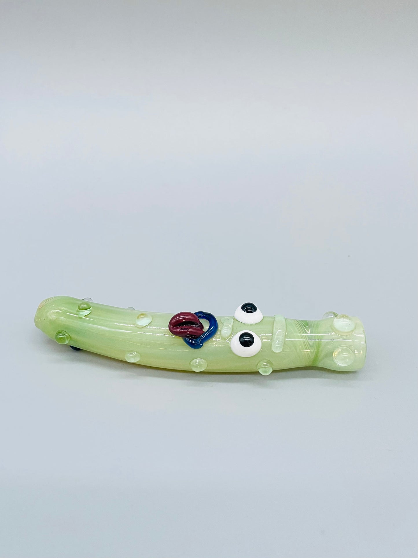 Pickle Shaped Chillum Pipe