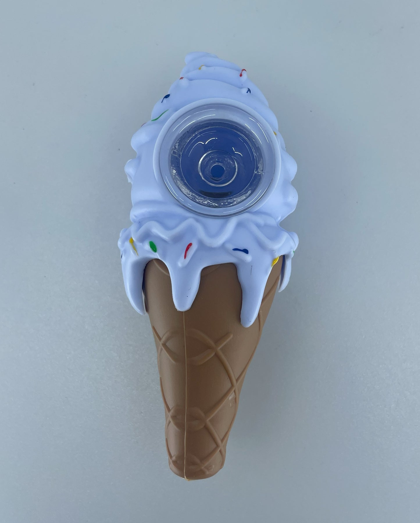 Ice Cream Silicon Hand Pipe