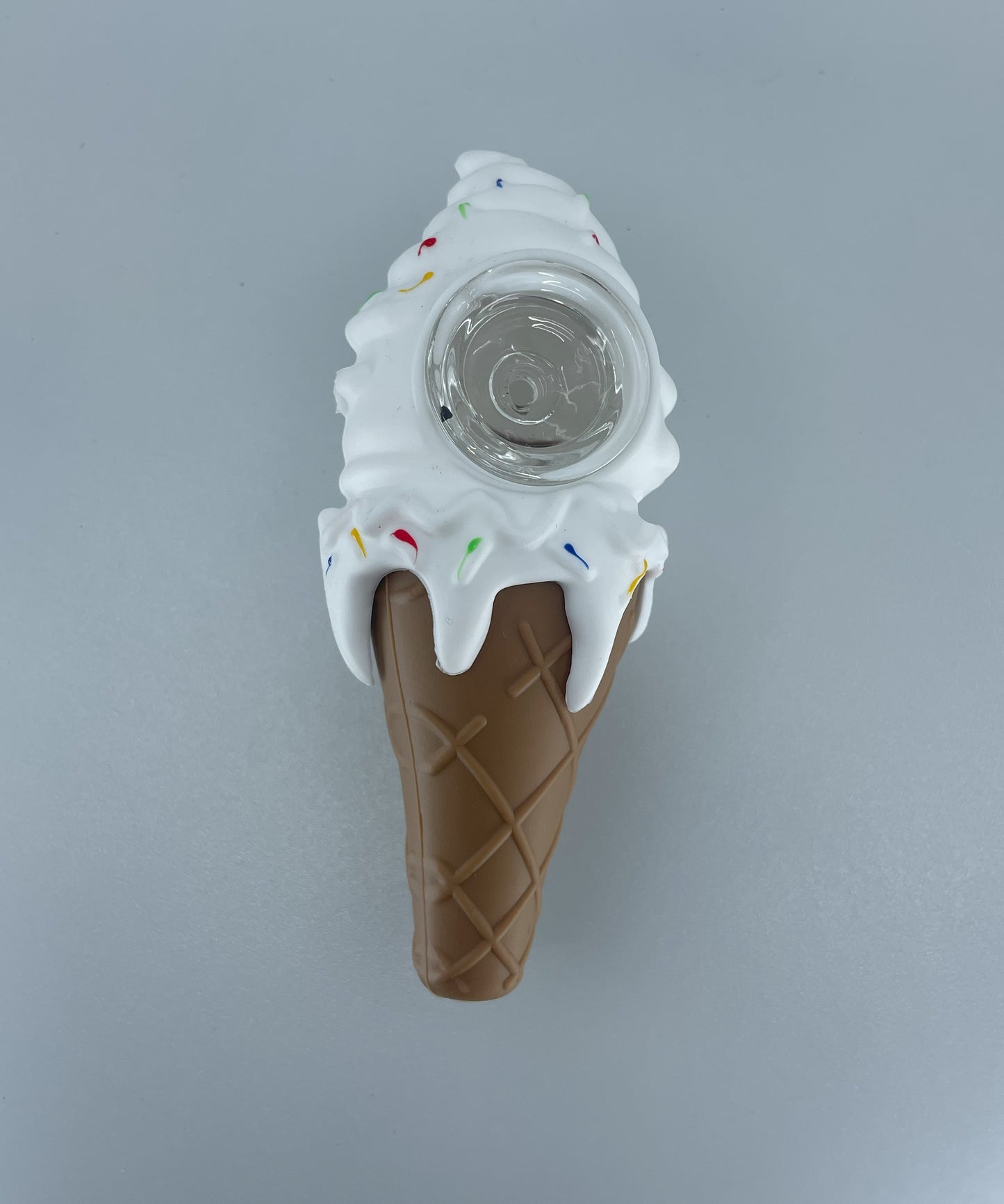 Ice Cream Silicon Hand Pipe