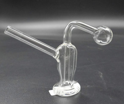 Mini Clear Glass Oil Burner