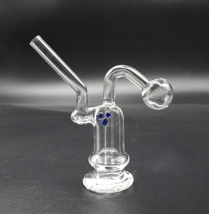 Mini Oil Burner with Colored Accents