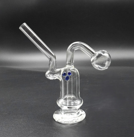 Mini Oil Burner with Colored Accents