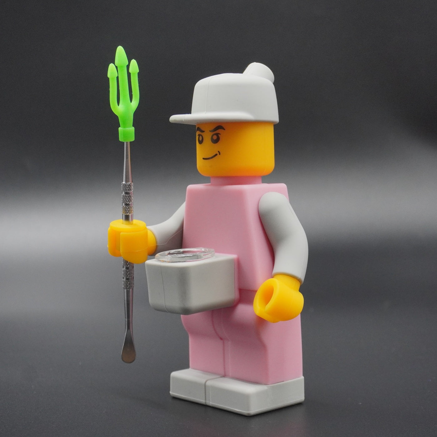 Minifigure Devil Silicone Water Pipe