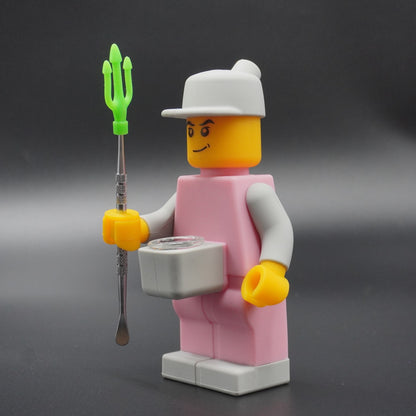 Minifigure Devil Silicone Water Pipe