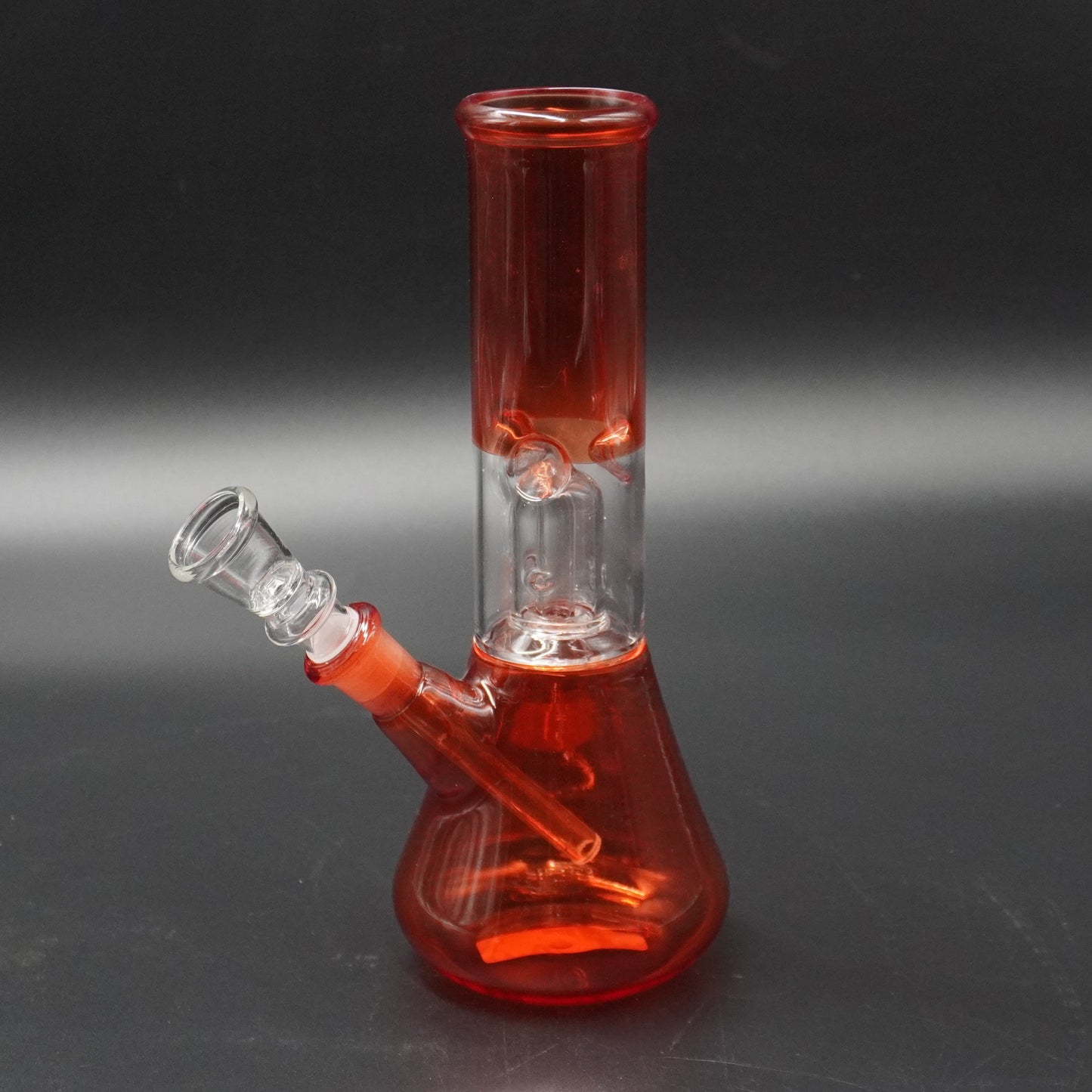 Neon Glow Perc Beakers 8-Inch