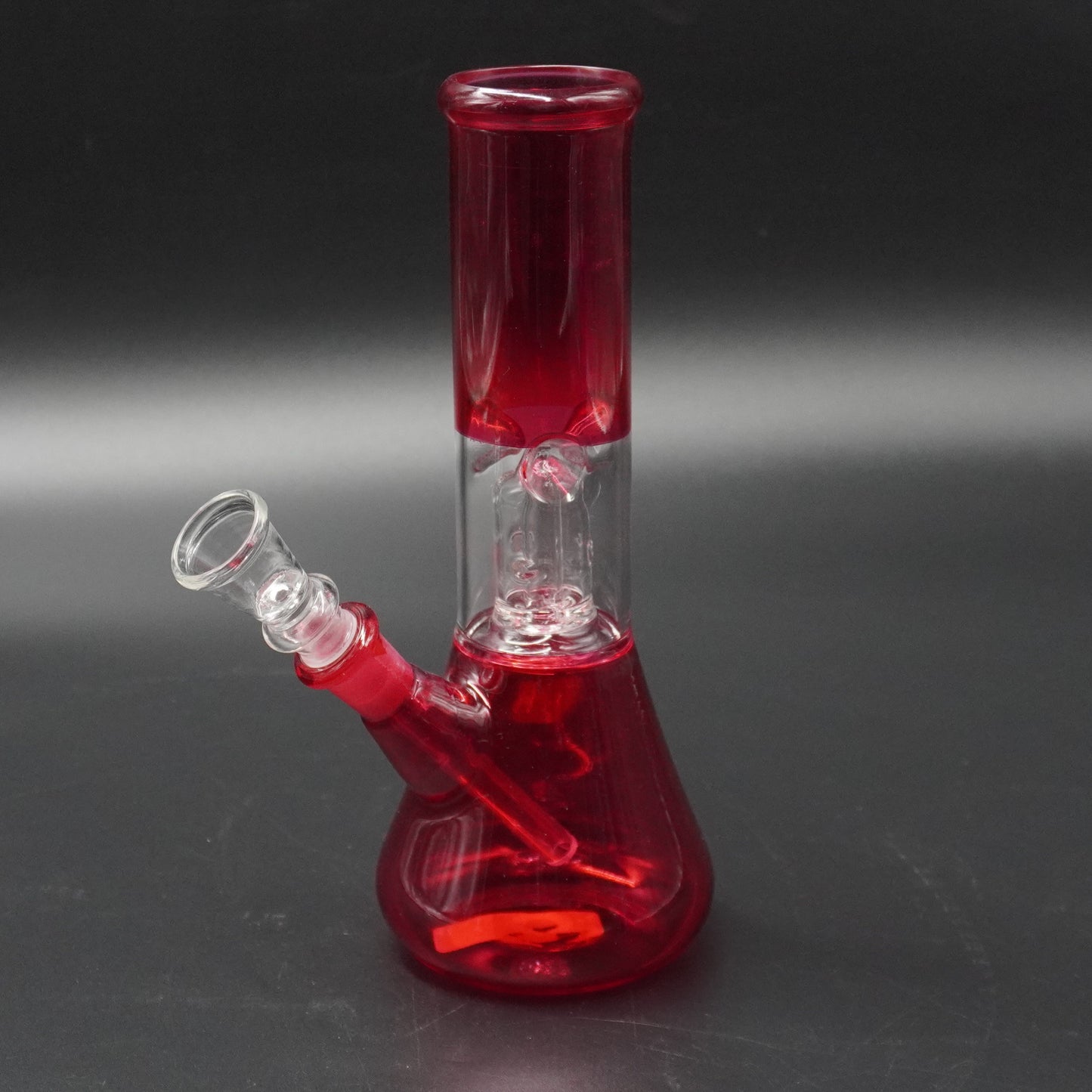 Neon Glow Perc Beakers 8-Inch