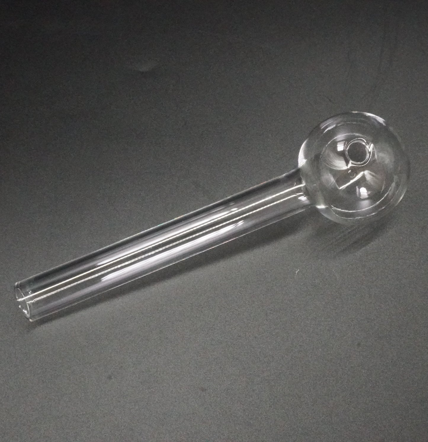 Premium Clear Glass Oil Burner Pipe ( Pack of 2 )