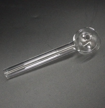 Premium Clear Glass Oil Burner Pipe ( Pack of 2 )
