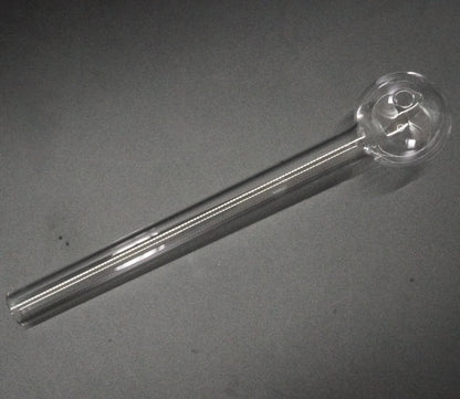 Premium Clear Glass Oil Burner Pipe ( Pack of 2 )