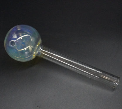 Premium Iridescent Glass Oil Burner Pipe