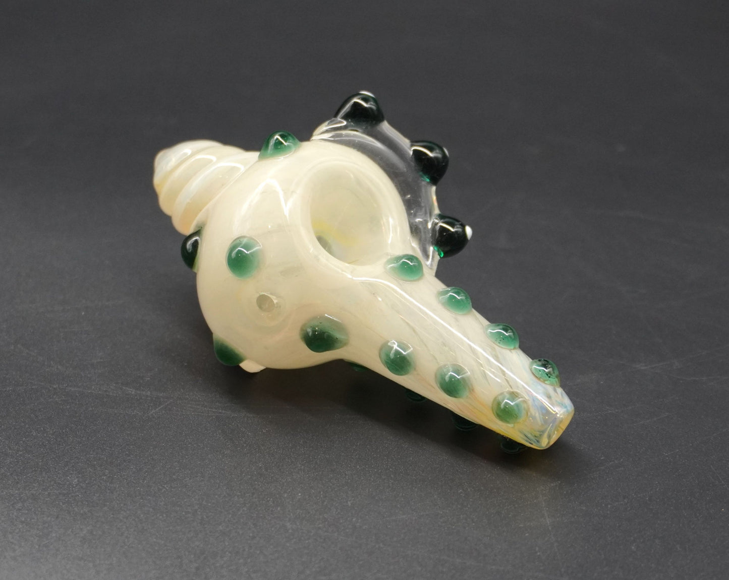 Seashell Glass Hand Pipe