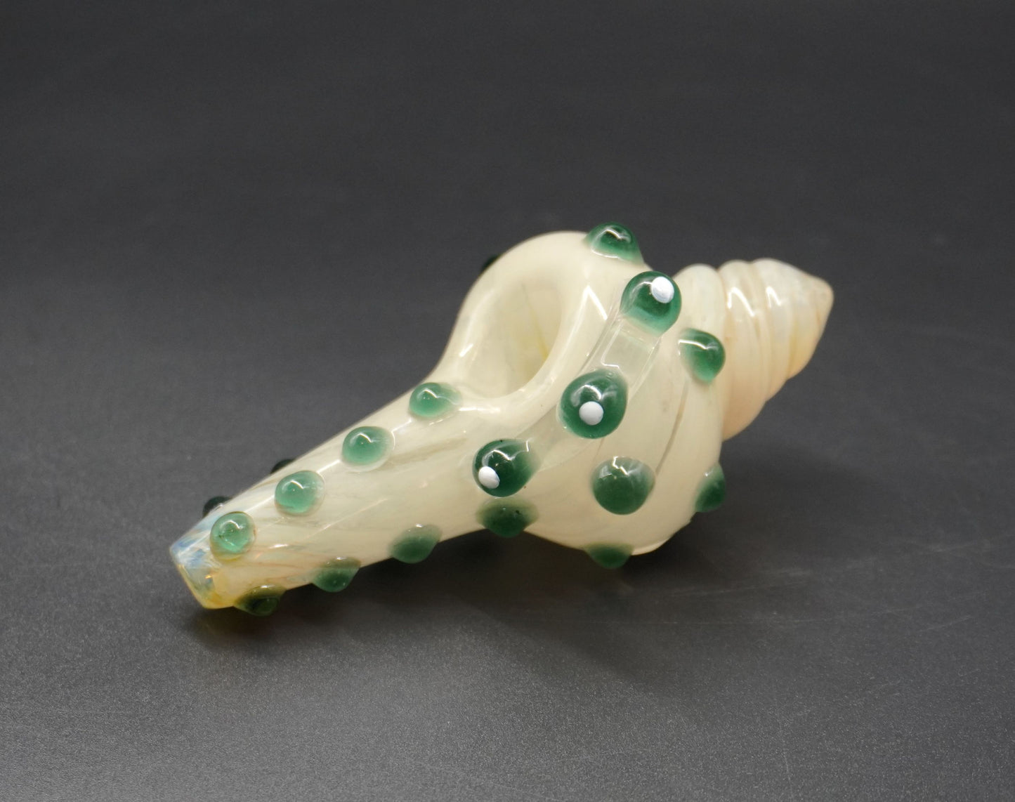 Seashell Glass Hand Pipe