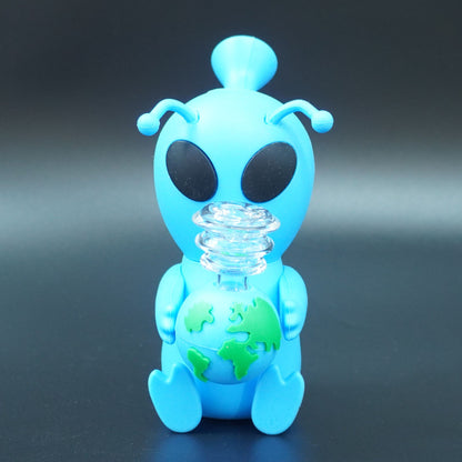 Alien Silicone Water Pipe