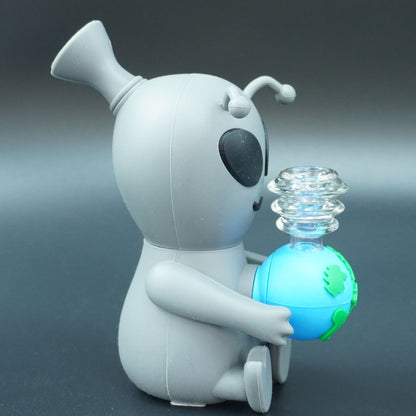Alien Silicone Water Pipe