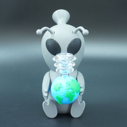 Alien Silicone Water Pipe