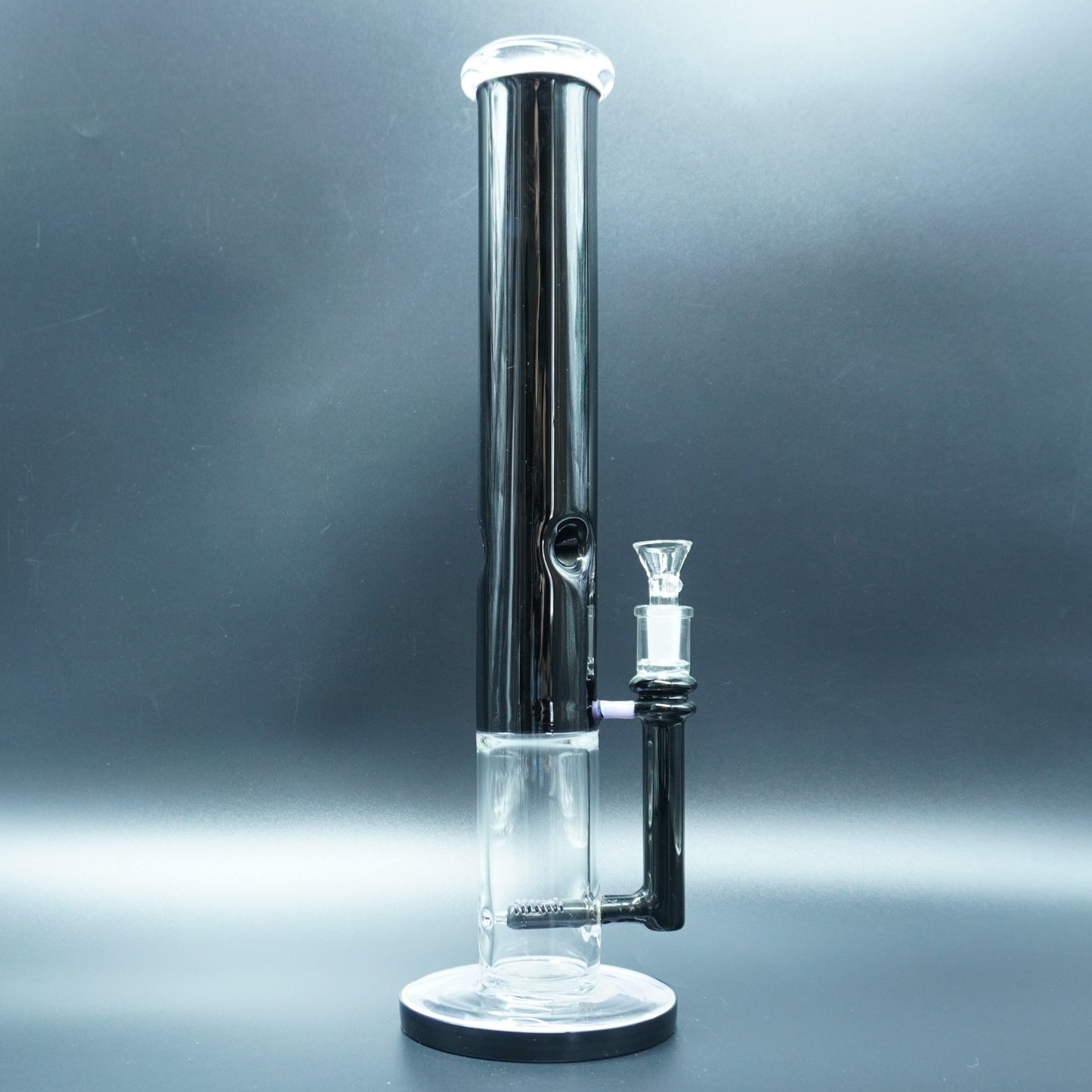 Obsidian Stealth Straight Tube Bong