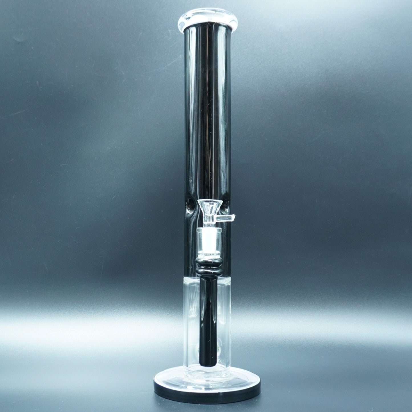 Obsidian Stealth Straight Tube Bong