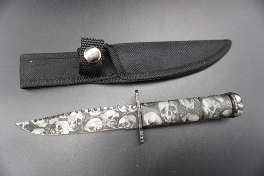 Survivor Fixed Blade Knives w/Compass and Survival Kit