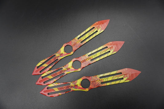 Tactical 3PC Throwing Knife set With Sheath
